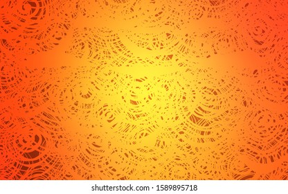 Light Red vector doodle bright background. Creative illustration in blurred style with roses. Brand-new style for your business design.