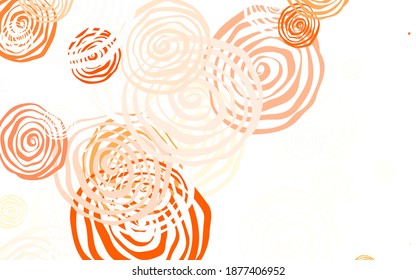 Light Red vector elegant background with roses. An elegant bright illustration with flowers. Brand new design for your business.