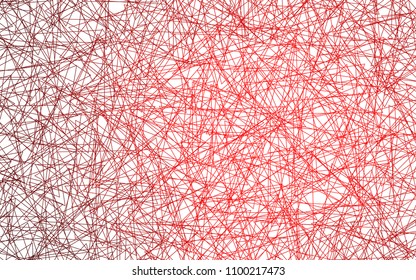 Light Red vector geometric simple minimalistic background, which consist of triangles on white background. Triangular pattern with gradient for your business design. 