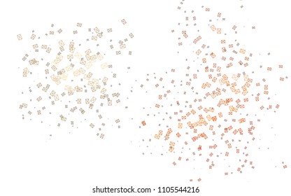 Light Red vector geometric simple minimalistic background, which consist of triangles on white background. Triangular pattern with gradient for your business design. 