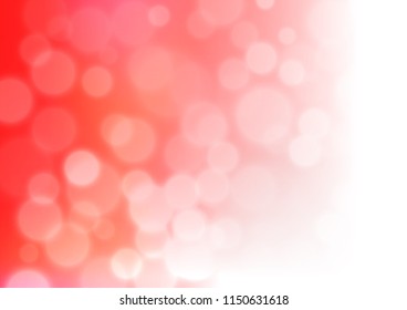 Light Red vector glossy abstract template. A completely new color illustration in a bokeh style. The template for backgrounds of cell phones.