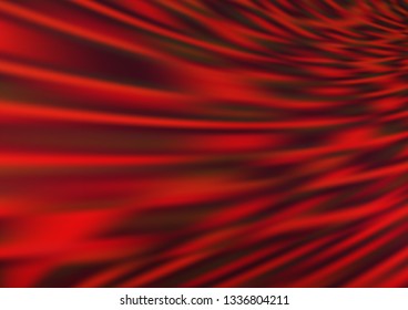 Light Red vector glossy abstract template. A vague abstract illustration with gradient. The best blurred design for your business.