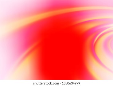 Light Red vector glossy abstract template. Colorful abstract illustration with gradient. The template for backgrounds of cell phones.