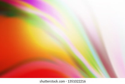 Light Red vector glossy abstract backdrop. Glitter abstract illustration with gradient design. Elegant background for a brand book.