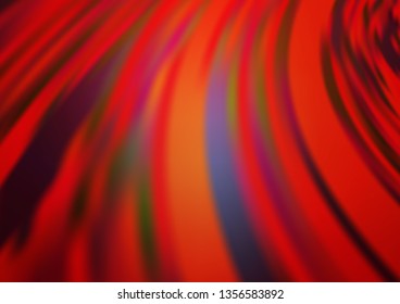 Light Red vector glossy abstract background. Creative illustration in halftone style with gradient. The elegant pattern for brand book.