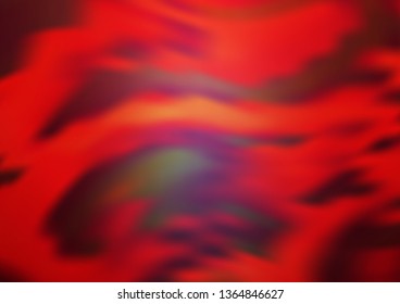 Light Red vector glossy abstract template. A vague abstract illustration with gradient. Brand new design for your business.
