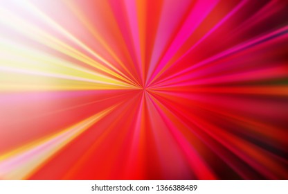 Light Red vector glossy abstract backdrop. Modern abstract illustration with gradient. New way of your design.