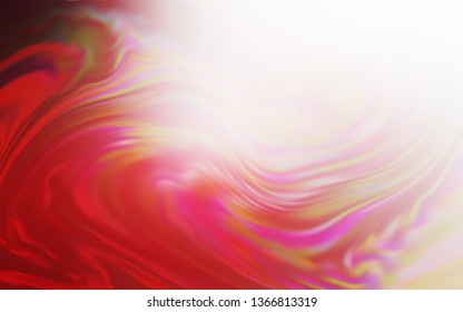 Light Red vector glossy abstract background. Abstract colorful illustration with gradient. Background for designs.