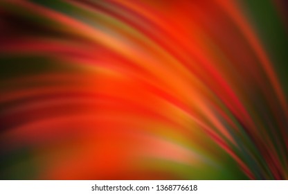 Light Red vector glossy abstract background. Glitter abstract illustration with gradient design. New style design for your brand book.