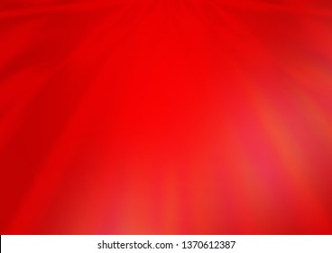 Light Red vector glossy abstract template. Modern geometrical abstract illustration with gradient. The background for your creative designs.