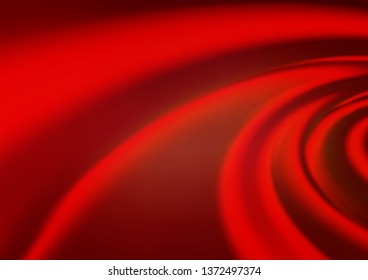 Light Red vector glossy abstract template. Colorful illustration in blurry style with gradient. Brand new style for your business design.