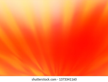 Light Red vector glossy abstract background. Colorful illustration in abstract style with gradient. The best blurred design for your business.