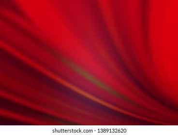 Light Red vector glossy abstract template. A vague abstract illustration with gradient. The template can be used for your brand book.