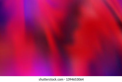 Light Red vector glossy abstract backdrop. A completely new colored illustration in blur style. Background for designs.