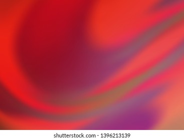 Light Red vector glossy abstract background. Colorful abstract illustration with gradient. A completely new template for your design.