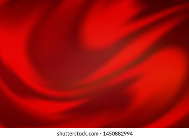 Light Red vector glossy abstract layout. A completely new colored illustration in blur style. Smart design for your work.