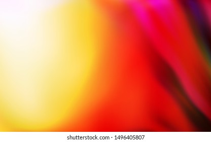 Light Red vector glossy abstract layout. Glitter abstract illustration with gradient design. Background for a cell phone.