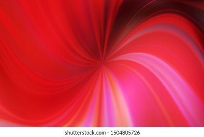 Light Red vector glossy abstract layout. New colored illustration in blur style with gradient. New style design for your brand book.