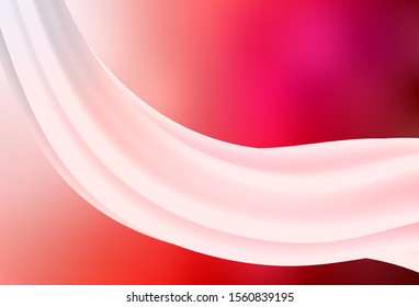 Light Red vector glossy abstract backdrop. Modern abstract illustration with gradient. Blurred design for your web site.