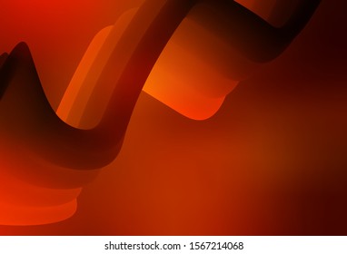 Light Red vector glossy abstract backdrop. An elegant bright illustration with gradient. New style design for your brand book.