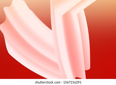 Light Red vector glossy abstract background. Modern abstract illustration with gradient. Completely new design for your business.