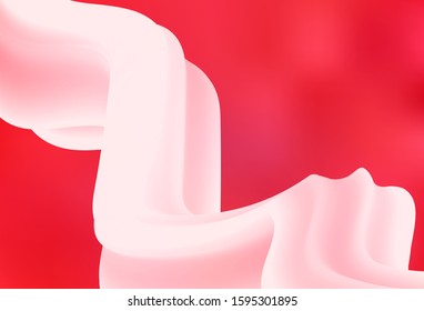 Light Red vector glossy abstract backdrop. Modern abstract illustration with gradient. New way of your design.