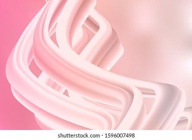 Light Red vector glossy abstract layout. New colored illustration in blur style with gradient. Elegant background for a brand book.