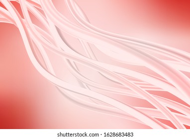 Light Red vector glossy abstract background. Shining colorful illustration in smart style. New way of your design.