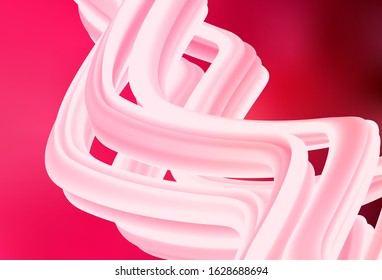 Light Red vector glossy abstract layout. New colored illustration in blur style with gradient. Completely new design for your business.