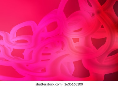 Light Red vector glossy abstract background. New colored illustration in blur style with gradient. New way of your design.