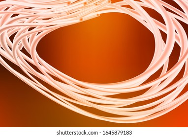 Light Red vector glossy abstract layout. Creative illustration in halftone style with gradient. New style design for your brand book.
