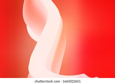 Light Red vector glossy abstract layout. New colored illustration in blur style with gradient. Completely new design for your business.