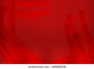 Light Red vector glossy abstract layout. Abstract colorful illustration with gradient. Completely new design for your business.