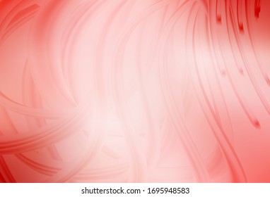 Light Red vector glossy abstract backdrop. Glitter abstract illustration with gradient design. Background for a cell phone.
