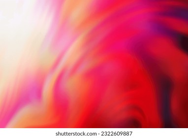 Light Red vector glossy abstract backdrop. Glitter abstract illustration with gradient design. Elegant background for a brand book.