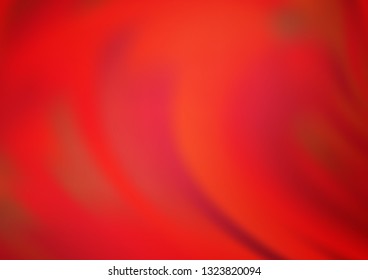 Light Red vector glossy bokeh pattern. A vague abstract illustration with gradient. The template for backgrounds of cell phones.