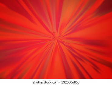 Light Red vector glossy bokeh pattern. Colorful illustration in blurry style with gradient. The blurred design can be used for your web site.
