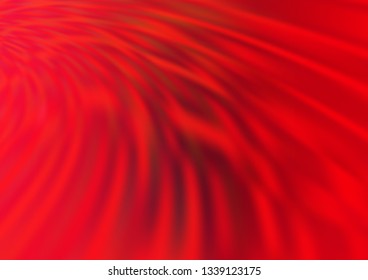 Light Red vector glossy bokeh pattern. Colorful abstract illustration with gradient. Brand new style for your business design.