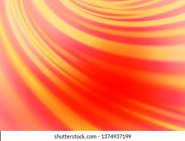Light Red vector glossy bokeh pattern. An elegant bright illustration with gradient. The template can be used for your brand book.