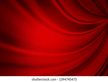 Light Red vector glossy bokeh pattern. A vague abstract illustration with gradient. A completely new design for your business.