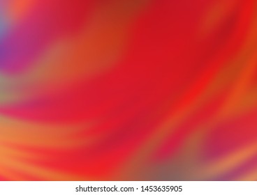 Light Red vector glossy bokeh pattern. A vague abstract illustration with gradient. The template for backgrounds of cell phones.