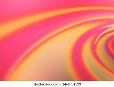 Light Red vector glossy bokeh pattern. Colorful illustration in blurry style with gradient. Brand new style for your business design.