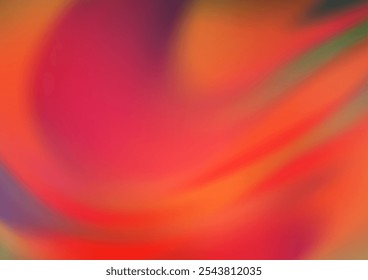 Hellrotes, glänzendes Bokeh-Vektormuster. Farbige Illustration im abstrakten Stil mit Farbverlauf. Brandneues Design für Ihr Unternehmen.