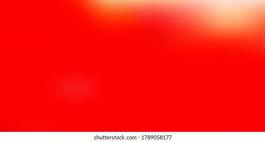 Light red vector gradient blur backdrop. Modern elegant blur illustration with gradient. Best choice for your design.