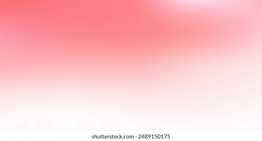 Light red vector gradient blur pattern. Abstract colorful illustration with blur gradient. Multipurpose app design.