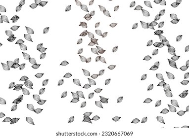 Light Red vector hand painted texture. Brand new colorful illustration in modern style with leaves. New template for your business design.