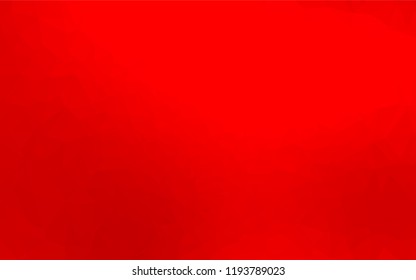 Light Red vector hexagon mosaic texture. A vague abstract illustration with gradient. The polygonal design can be used for your web site.