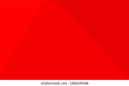 Light Red vector hexagon mosaic template. Colorful illustration in abstract style with gradient. A completely new design for your business.