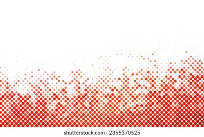 Light Red vector Illustration with set of shining colorful abstract circles. Blurred bubbles on abstract background with colorful gradient. Base for booklets, leaflets
