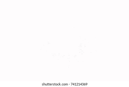 Light Red vector illustration which consist of circles. Dotted gradient design for your business. Creative geometric background in halftone style with colored spots.